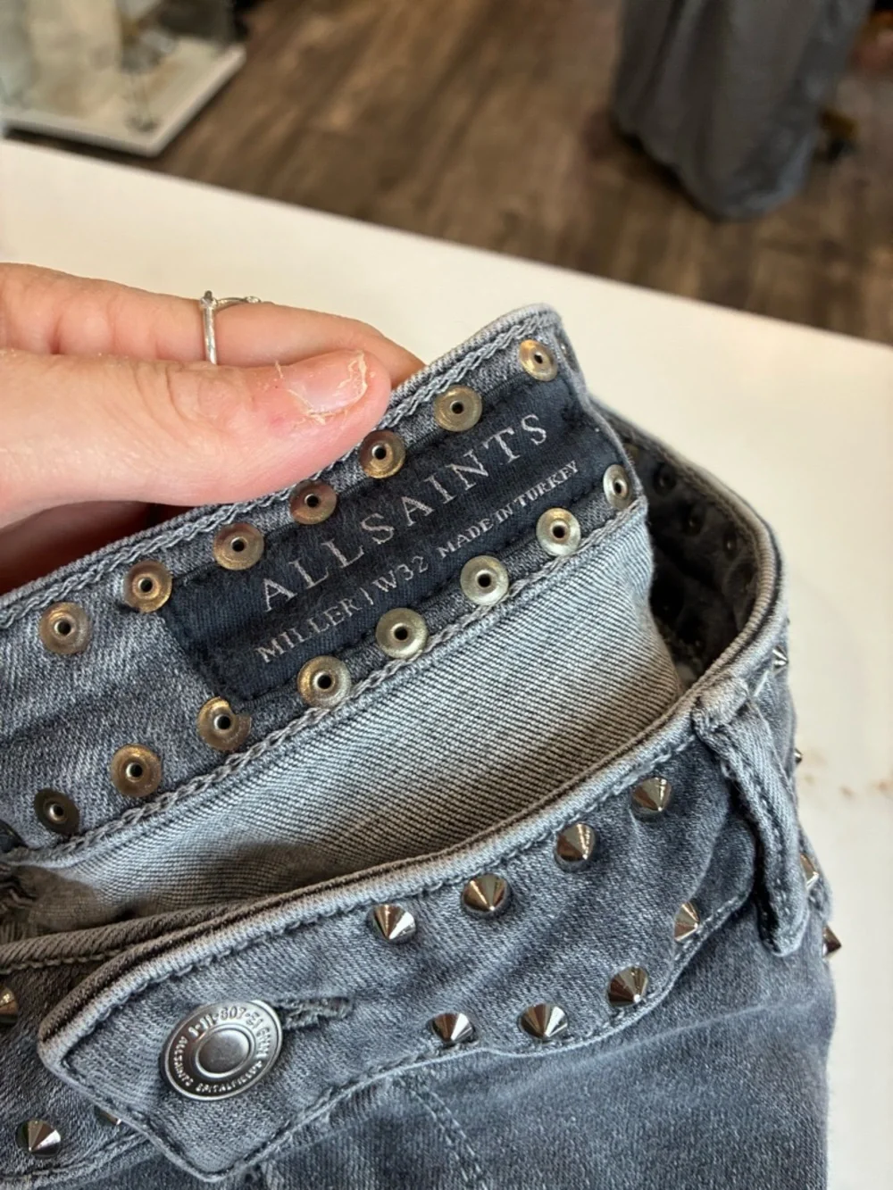 All Saints straight leg